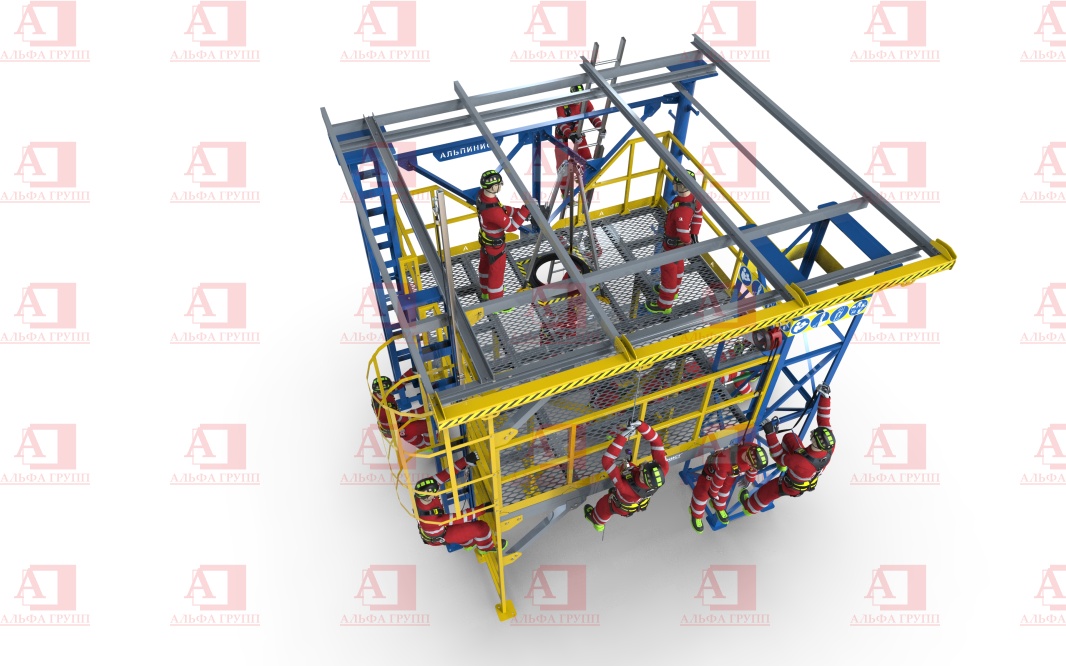 Учебно-тренировочные полигоны (комплексы) / 1 Серия УТП "АЛЬПИНИСТ" (БАЗОВЫЕ) Альпинист-01-03