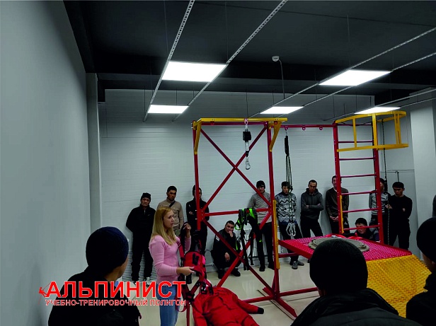 г.Нижнекамск. Компания ООО "ИКЦ "Техносфера" открыла новый полигон «Альпинист» для отработки навыков работы на высоте и в замкнутых пространствах г.Нижнекамск. Компания ООО "ИКЦ "Техносфера" открыла новый полигон «Альпинист» для отработки навыков работы на высоте и в замкнутых пространствах